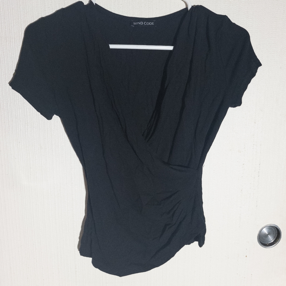 Dressy V-neck top